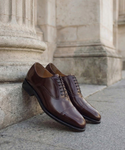 Richelieu WINDSOR Bordeaux Lisse