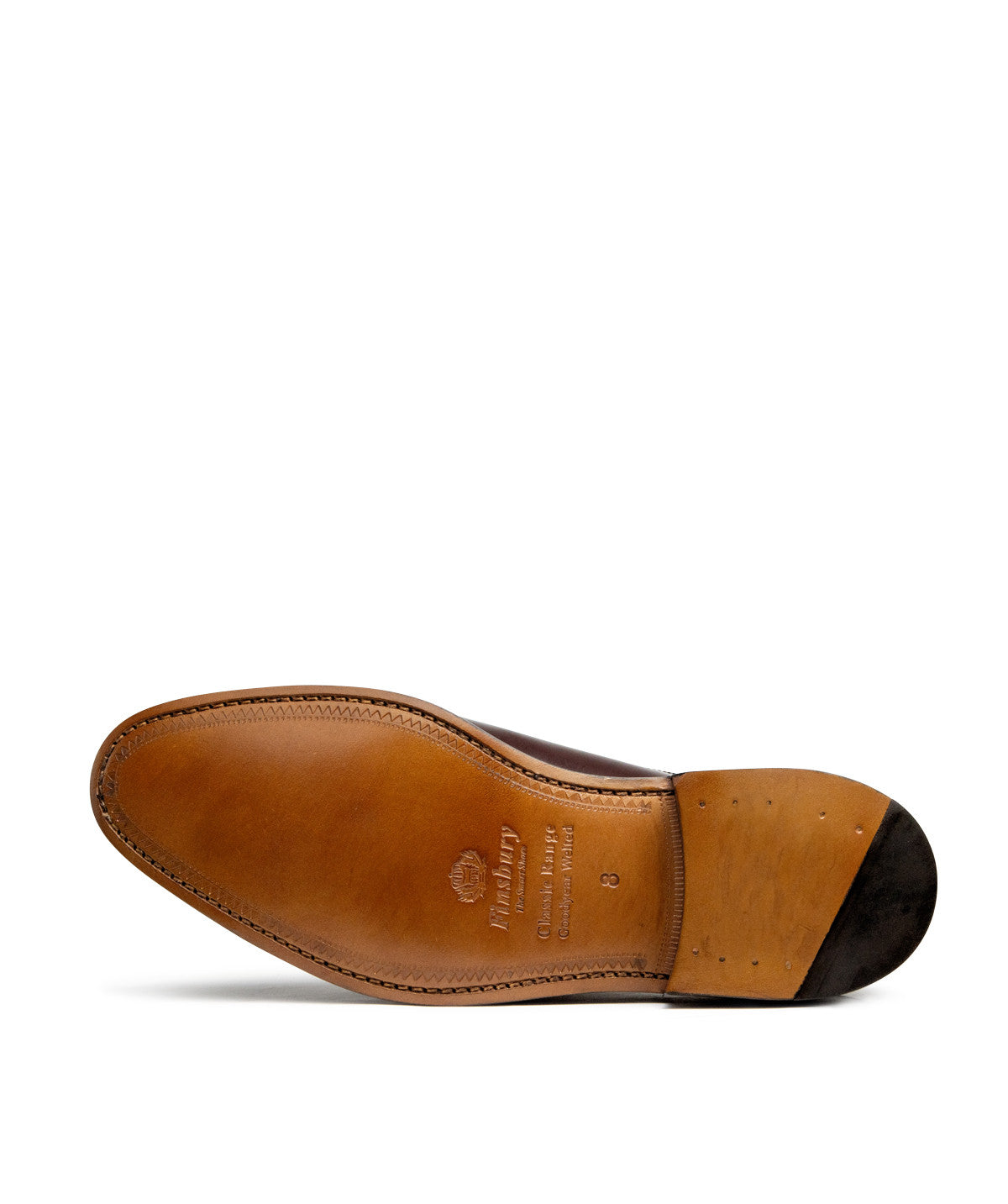 Richelieu WINDSOR Bordeaux Lisse